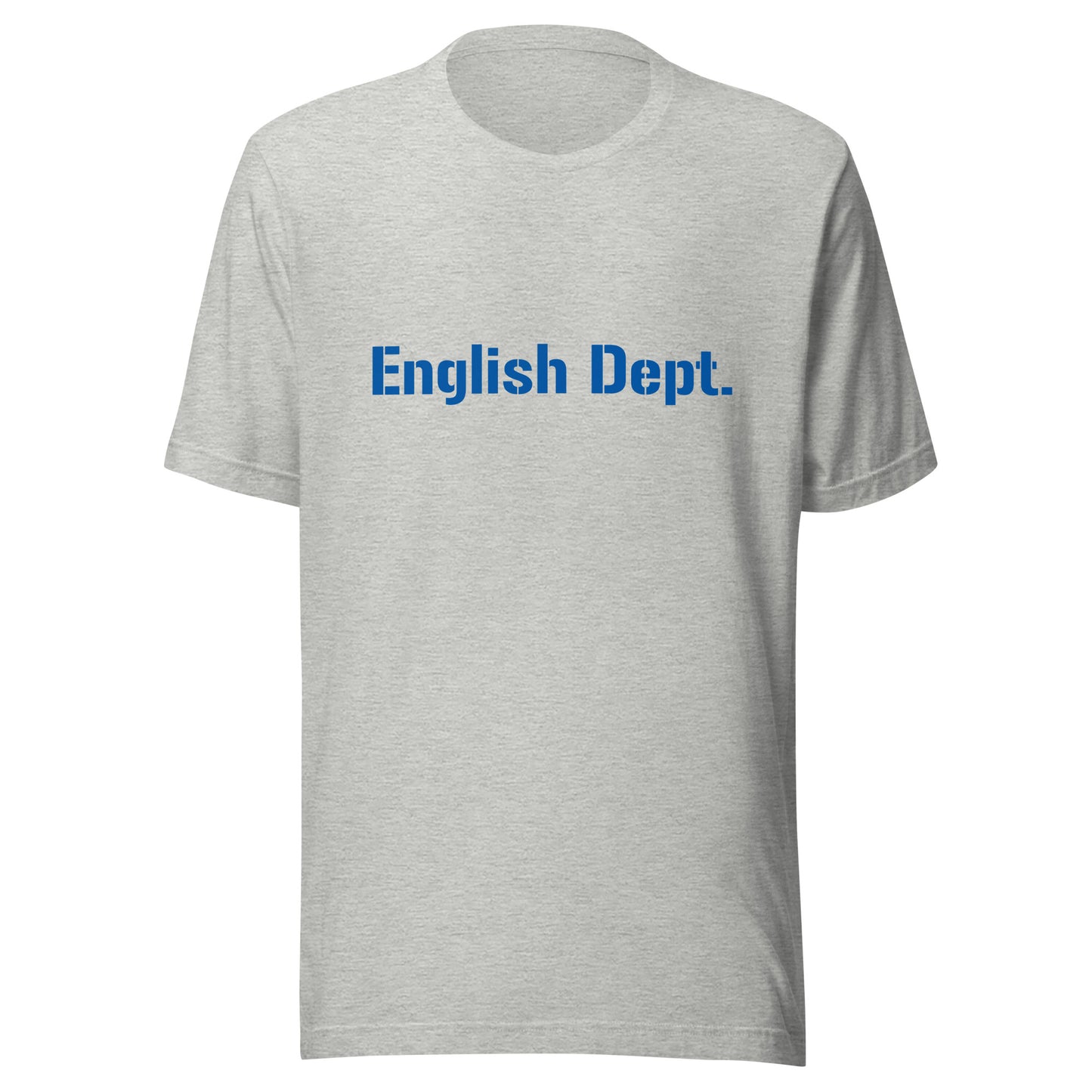 English Dept. - Unisex t-shirt - blue