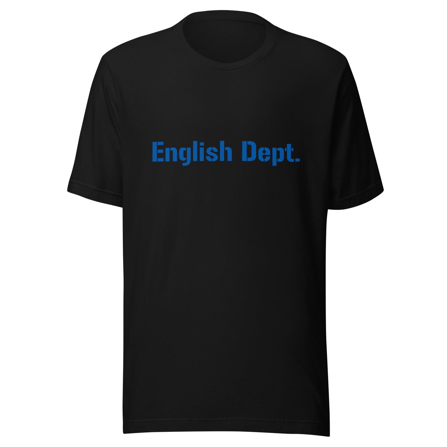 English Dept. - Unisex t-shirt - blue