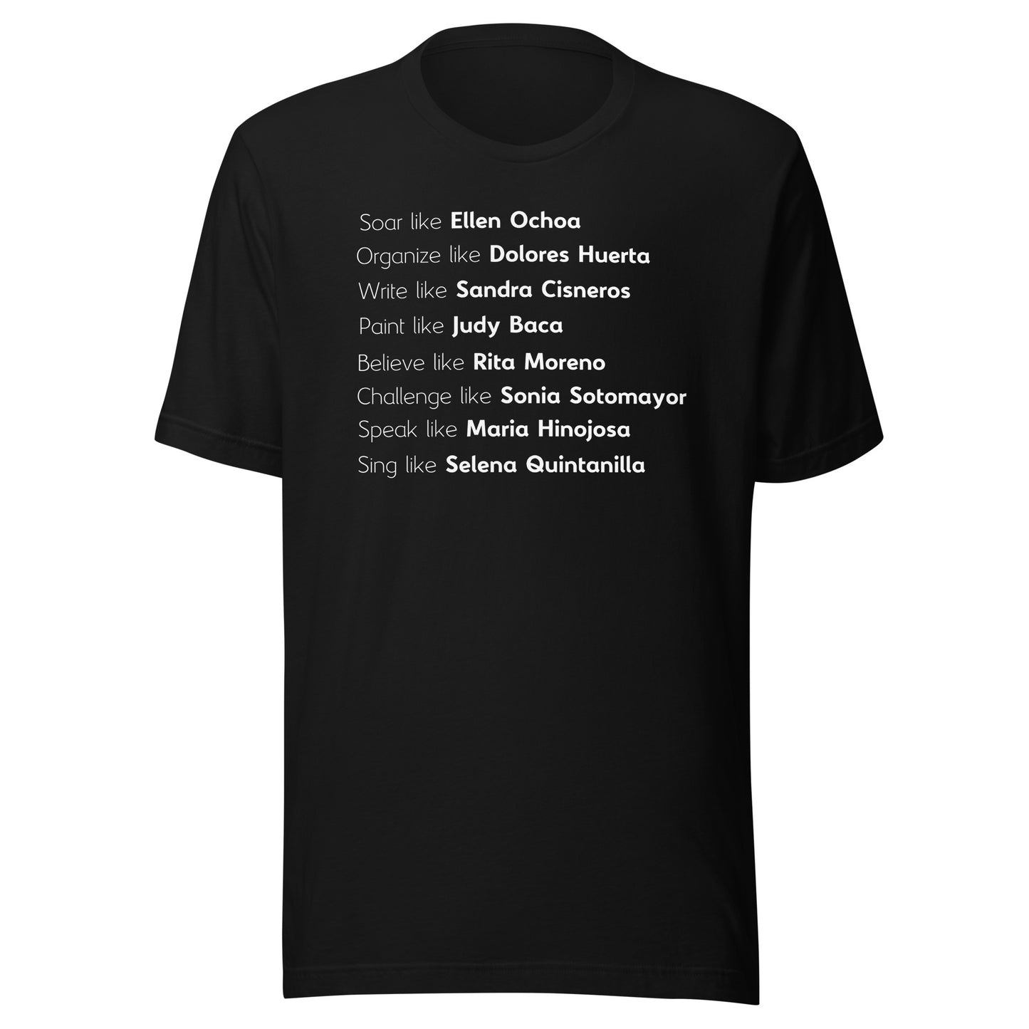 List of Latinas - Unisex t-shirt