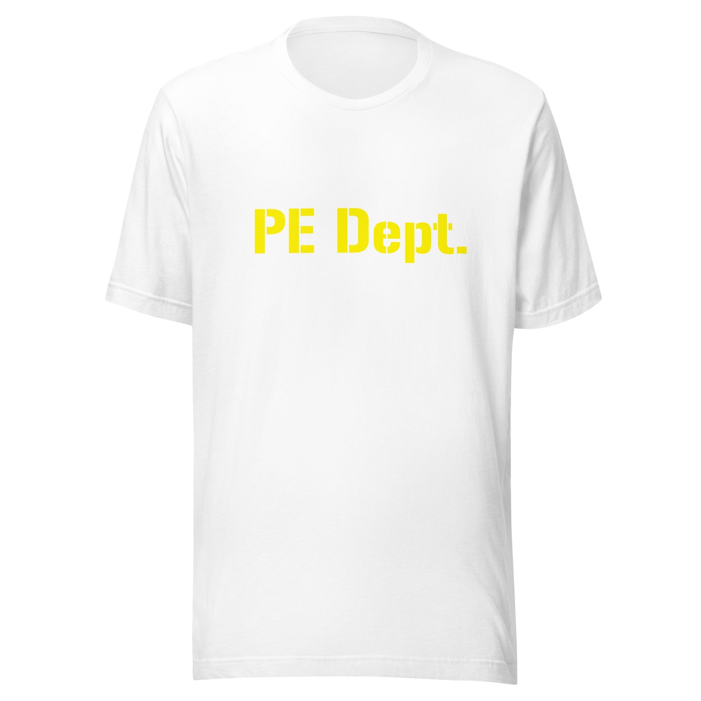 PE - Unisex t-shirt - yellow