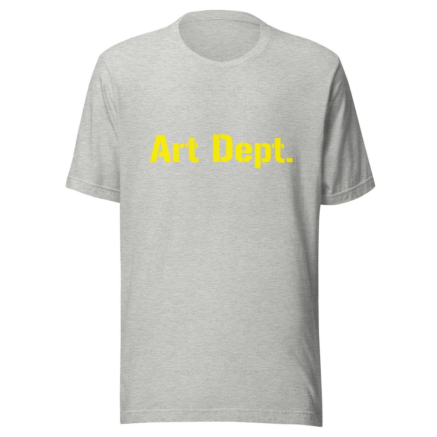 Art Dept. - Unisex t-shirt - yellow