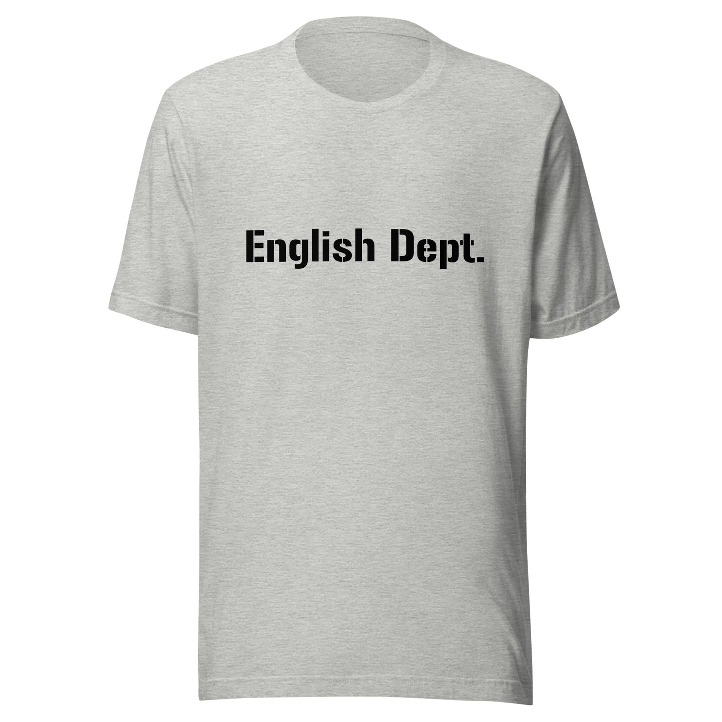 English Dept.- Unisex t-shirt - black