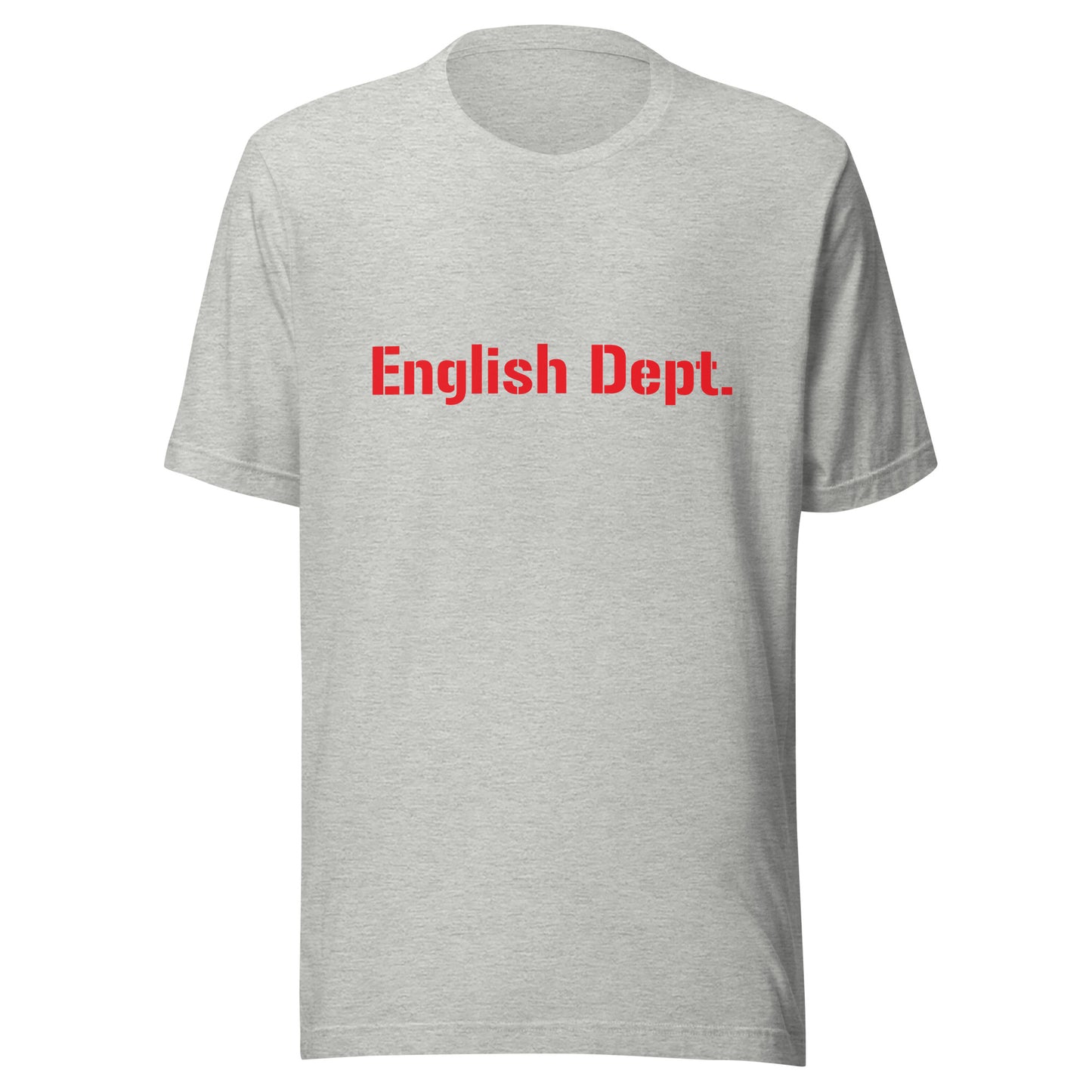 English Dept. - Unisex t-shirt - red