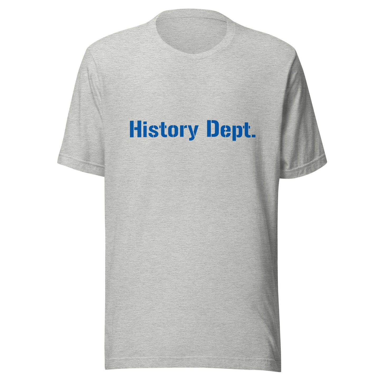 History Dept. - Unisex t-shirt - blue