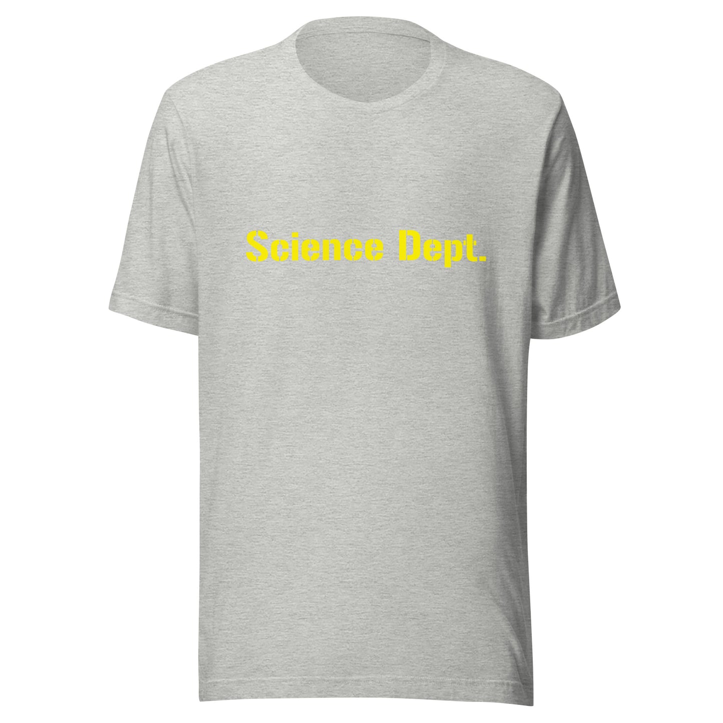 Science - Unisex t-shirt - yellow