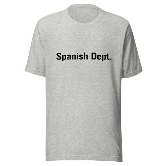 Spanish - Unisex t-shirt - black