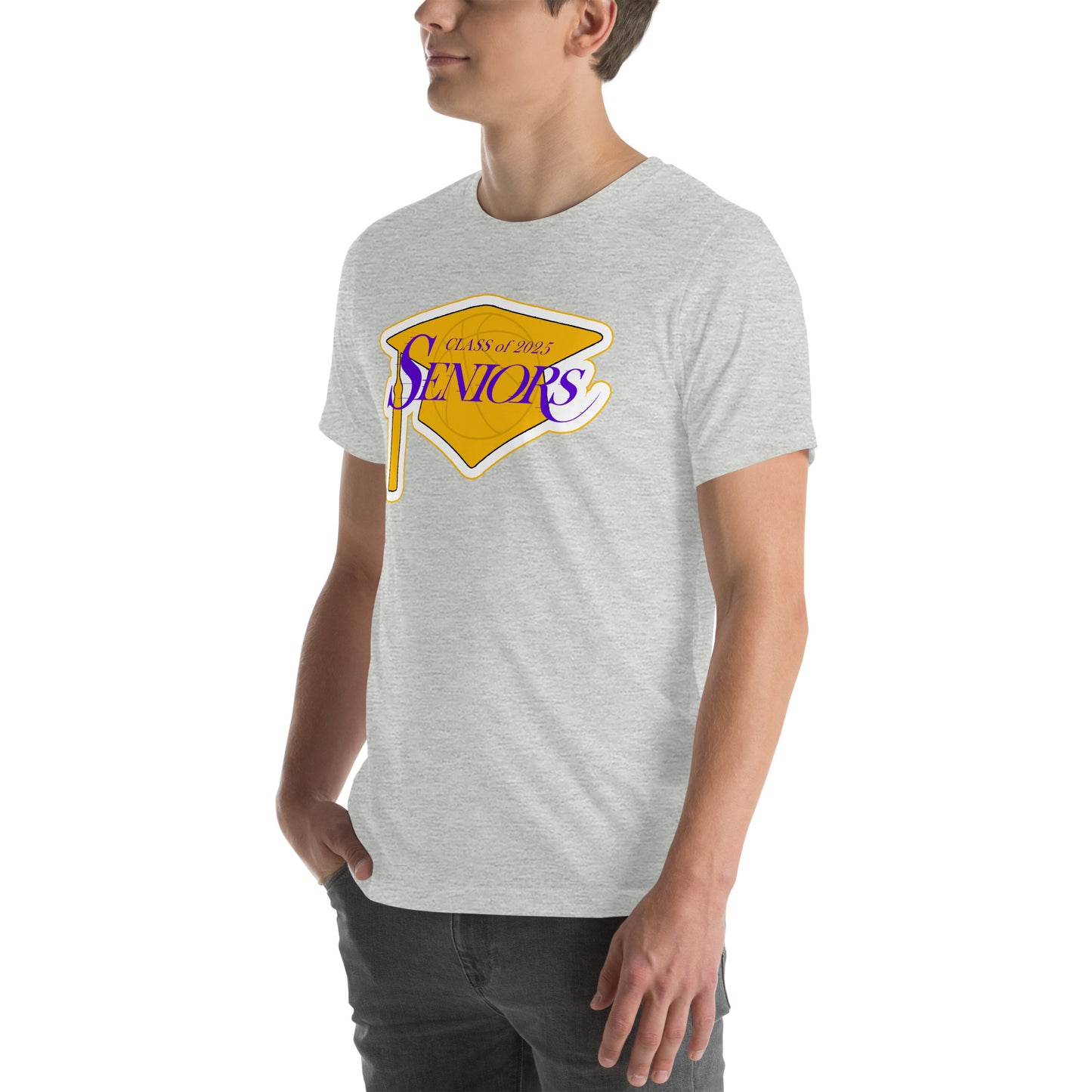 2025 Seniors - basketball style - Unisex t-shirt