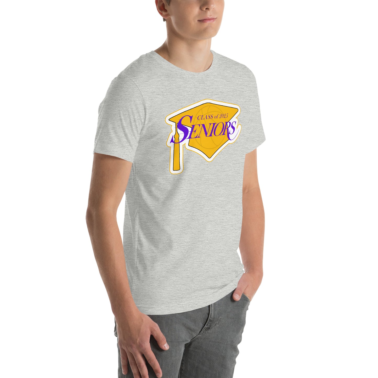 2025 Seniors - basketball style - Unisex t-shirt