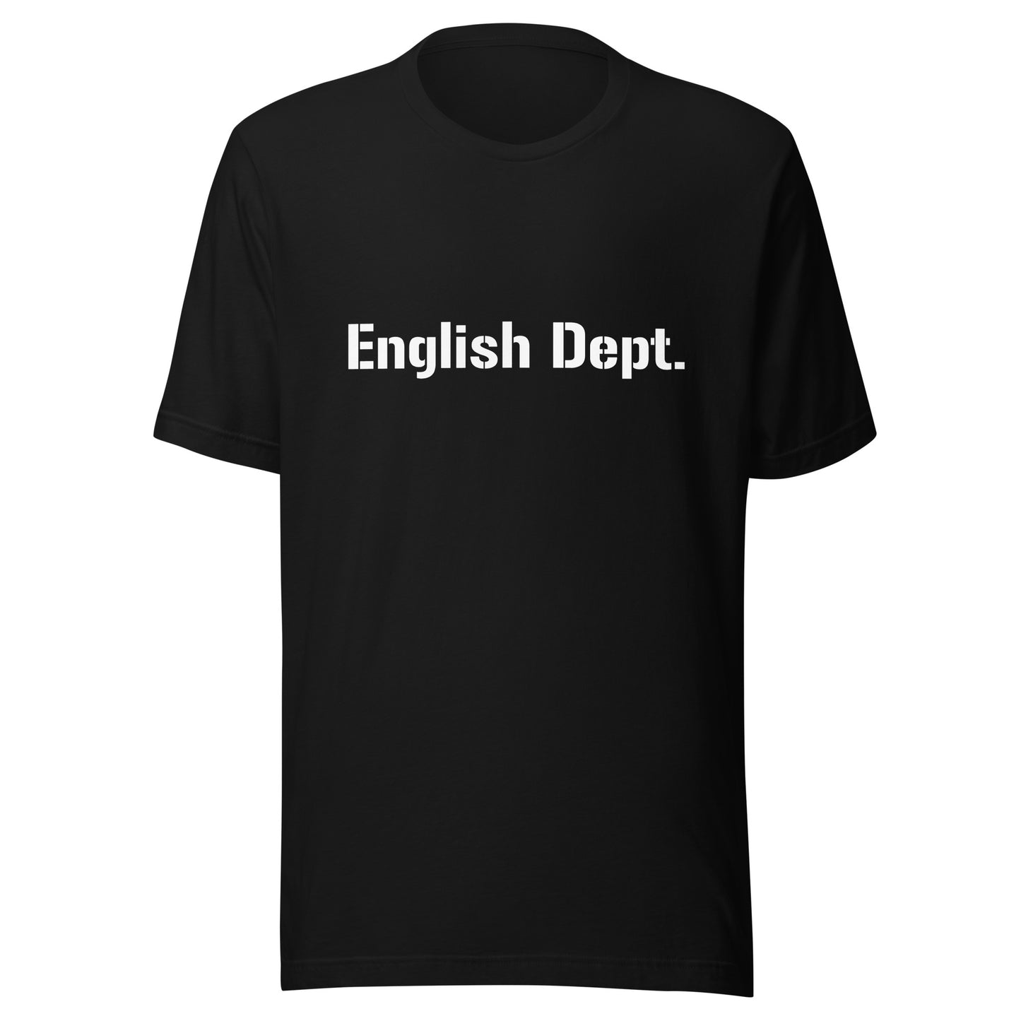 English Dept. - Unisex t-shirt - white