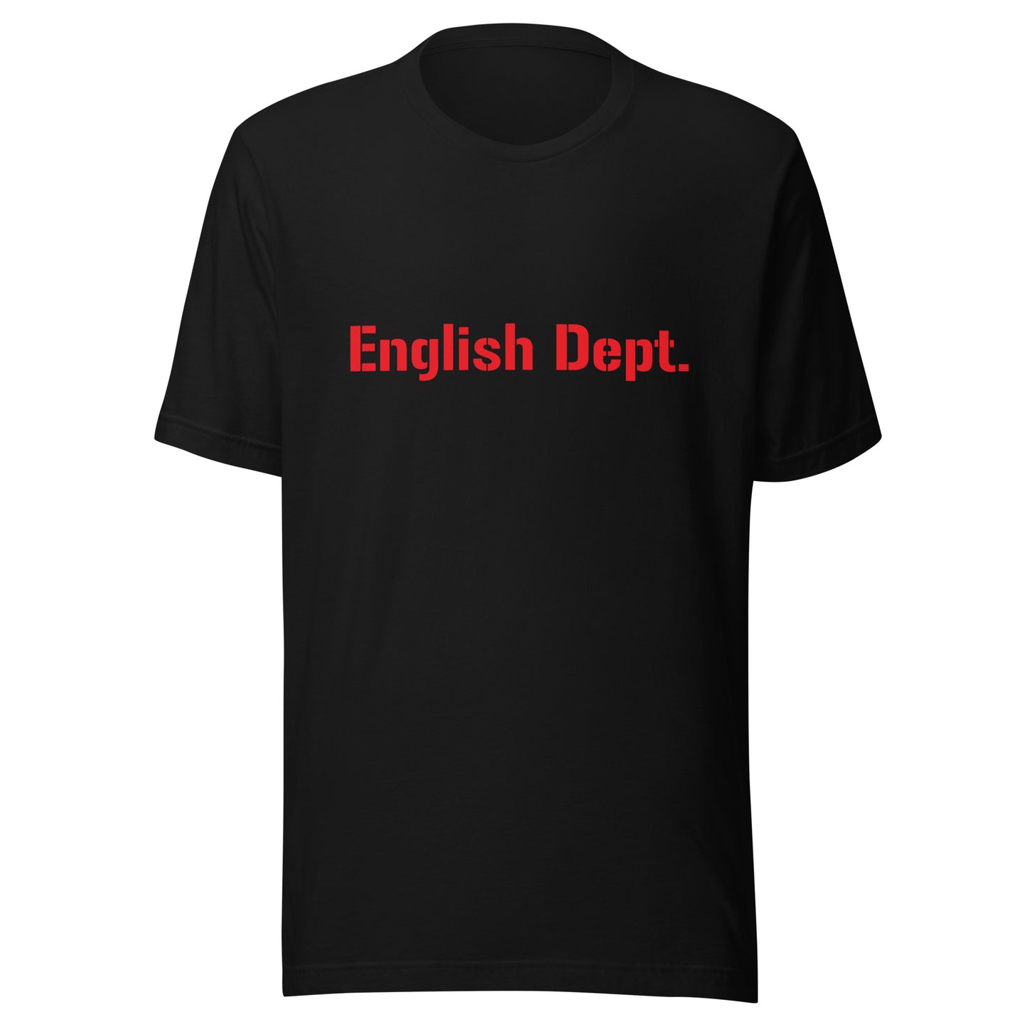 English Dept. - Unisex t-shirt - red