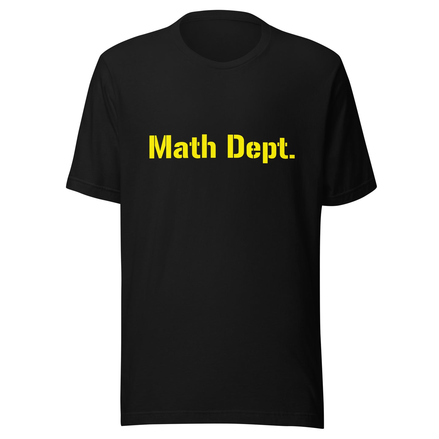 Math - Unisex t-shirt - yellow