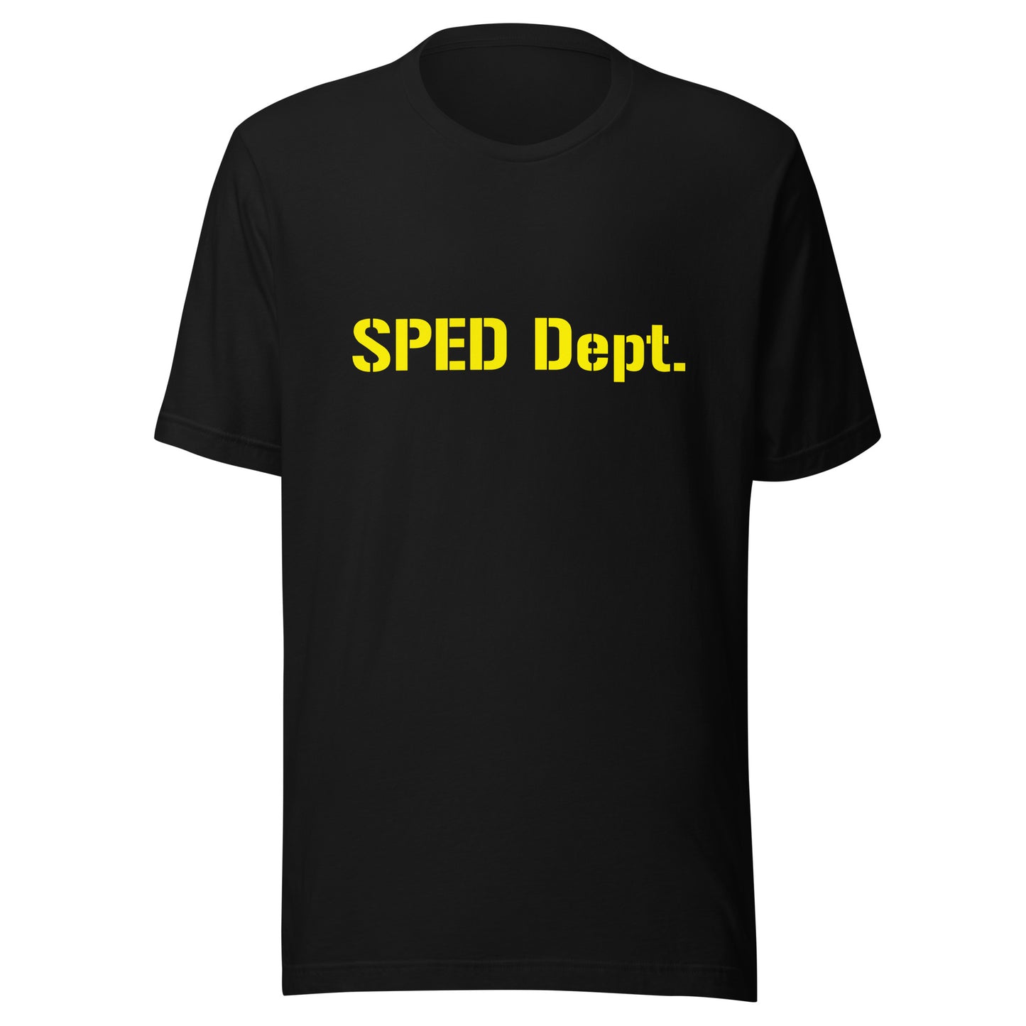 SPED - Unisex t-shirt - yellow