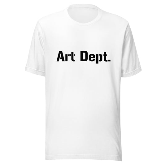 Art Dept. - Unisex t-shirt - Black