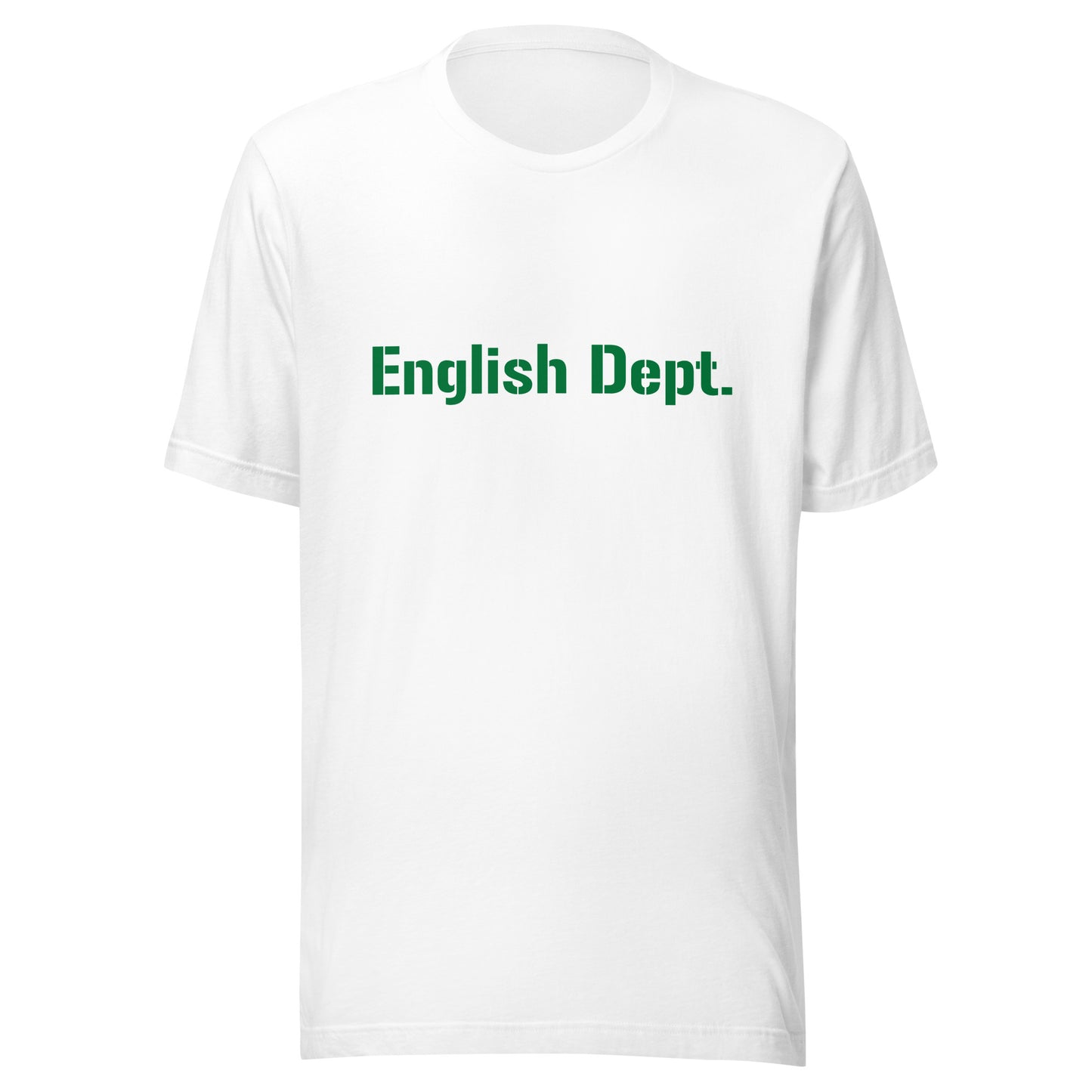 English Dept. - Unisex t-shirt - green