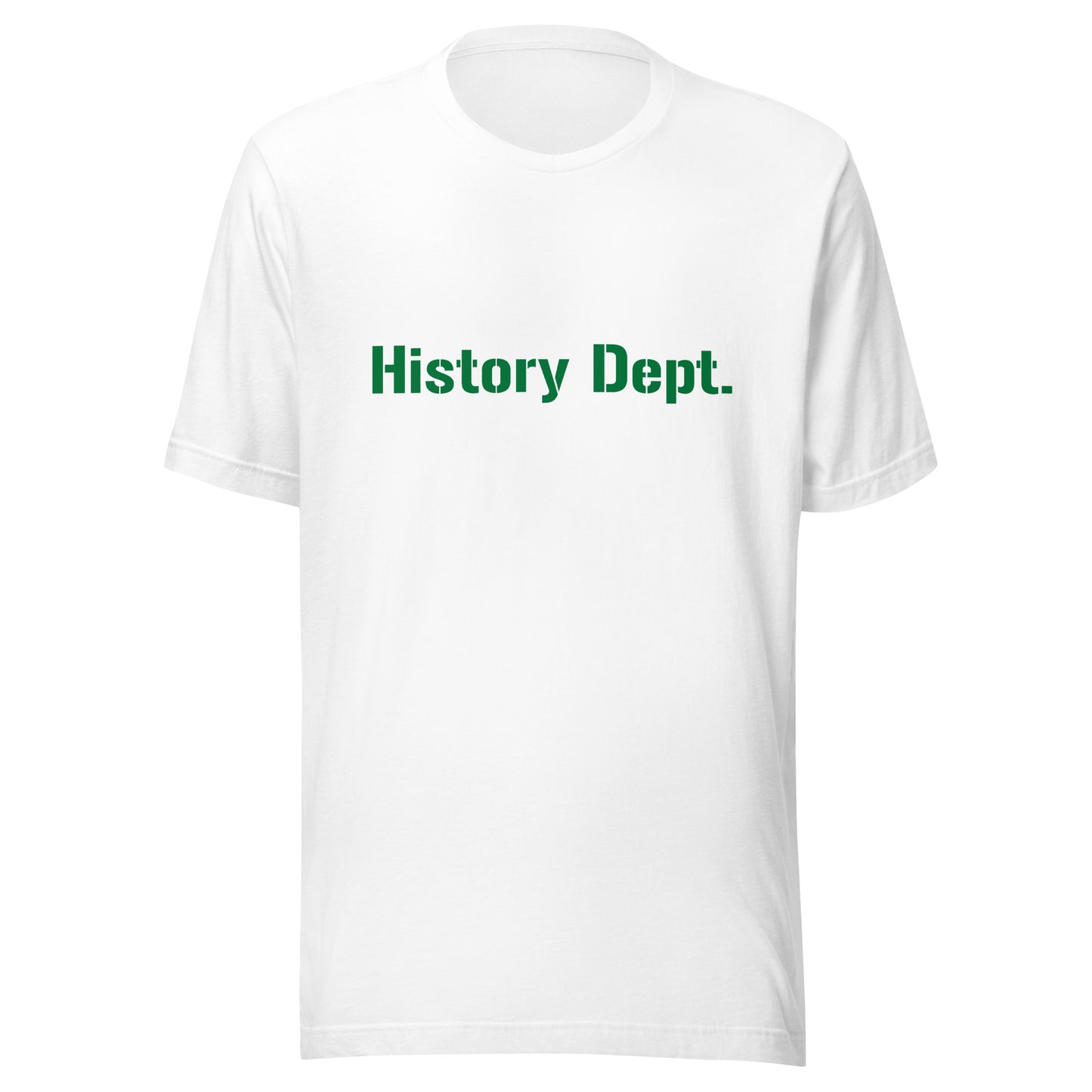 History Dept. - Unisex t-shirt - green