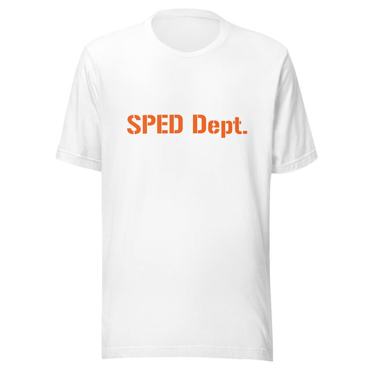 SPED - Unisex t-shirt - orange