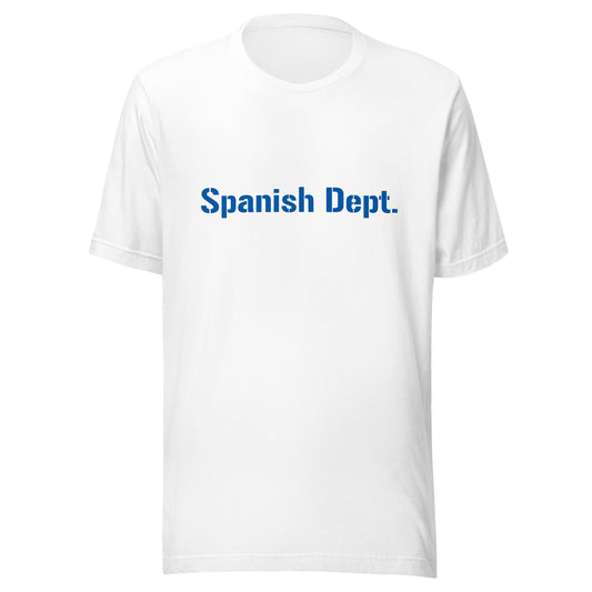 Spanish - Unisex t-shirt - blue