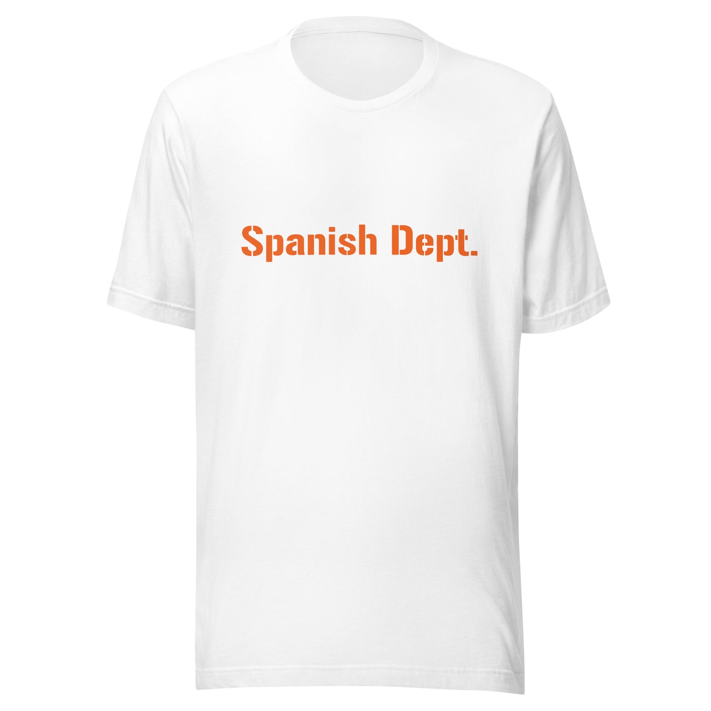 Spanish - Unisex t-shirt - orange