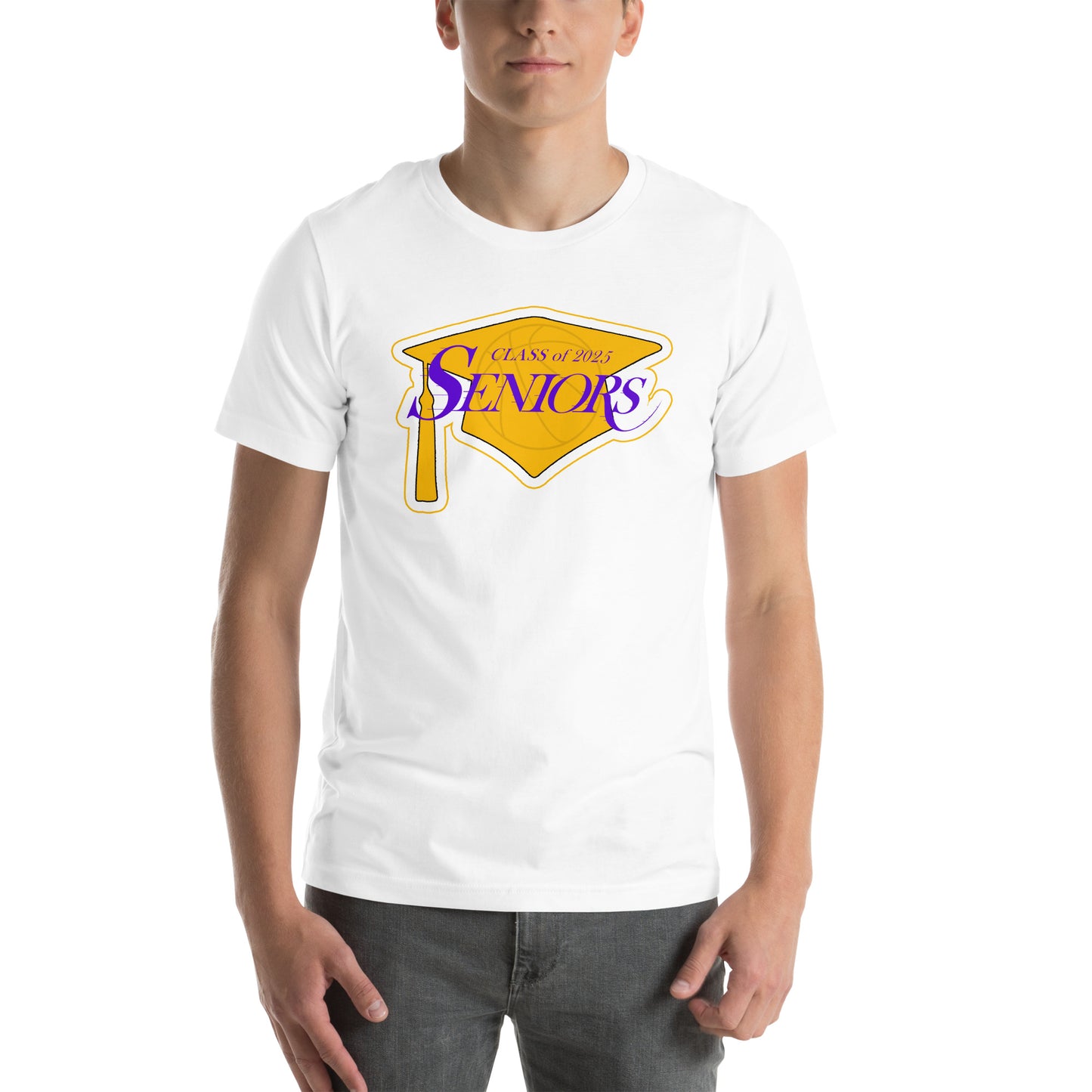 2025 Seniors - basketball style - Unisex t-shirt